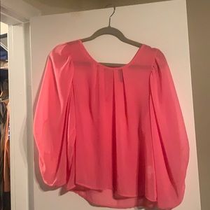 Pink Sheer Blouse